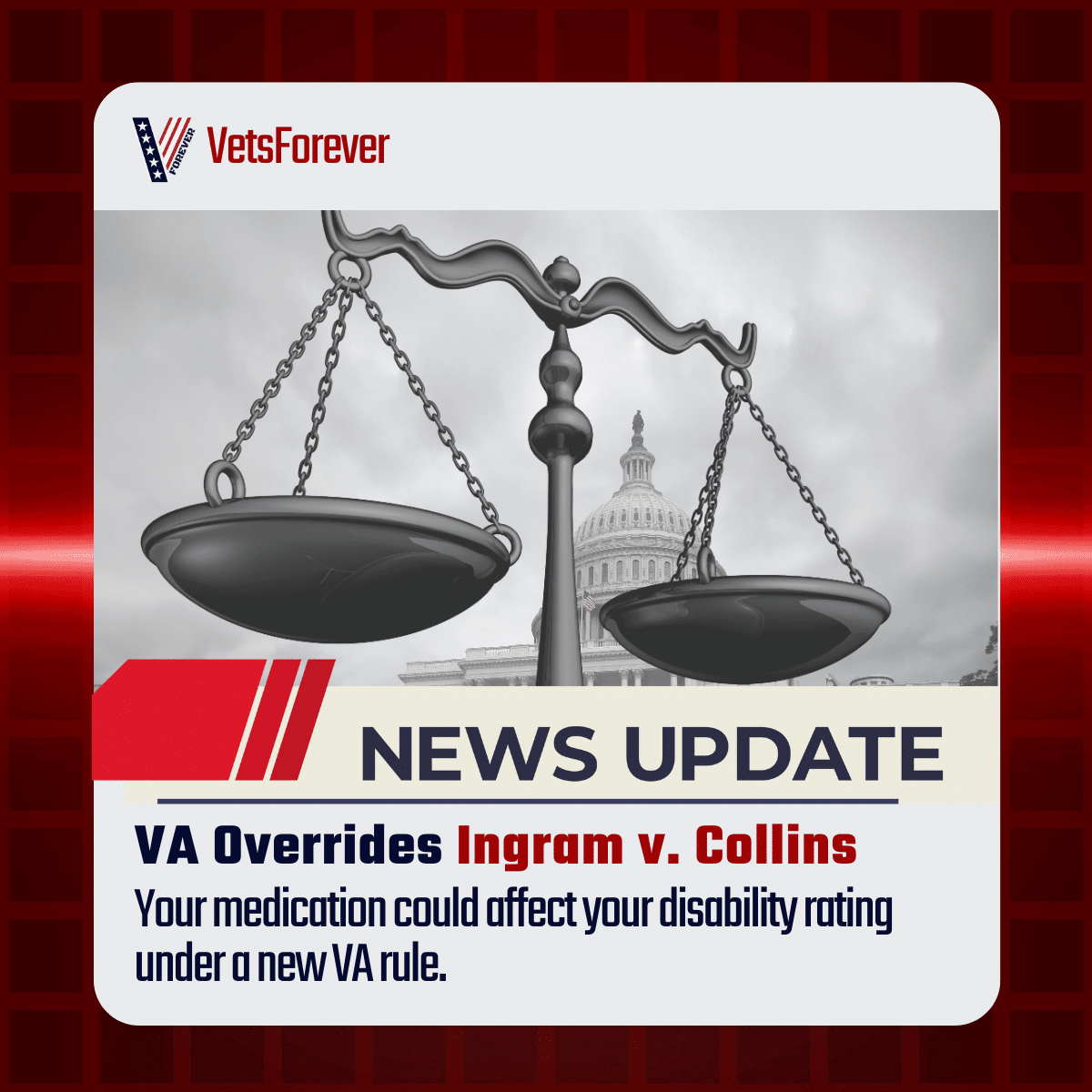 Featured image for “Ingram vs. Collins: What the New VA Medication Directive Really Means for Veterans ”