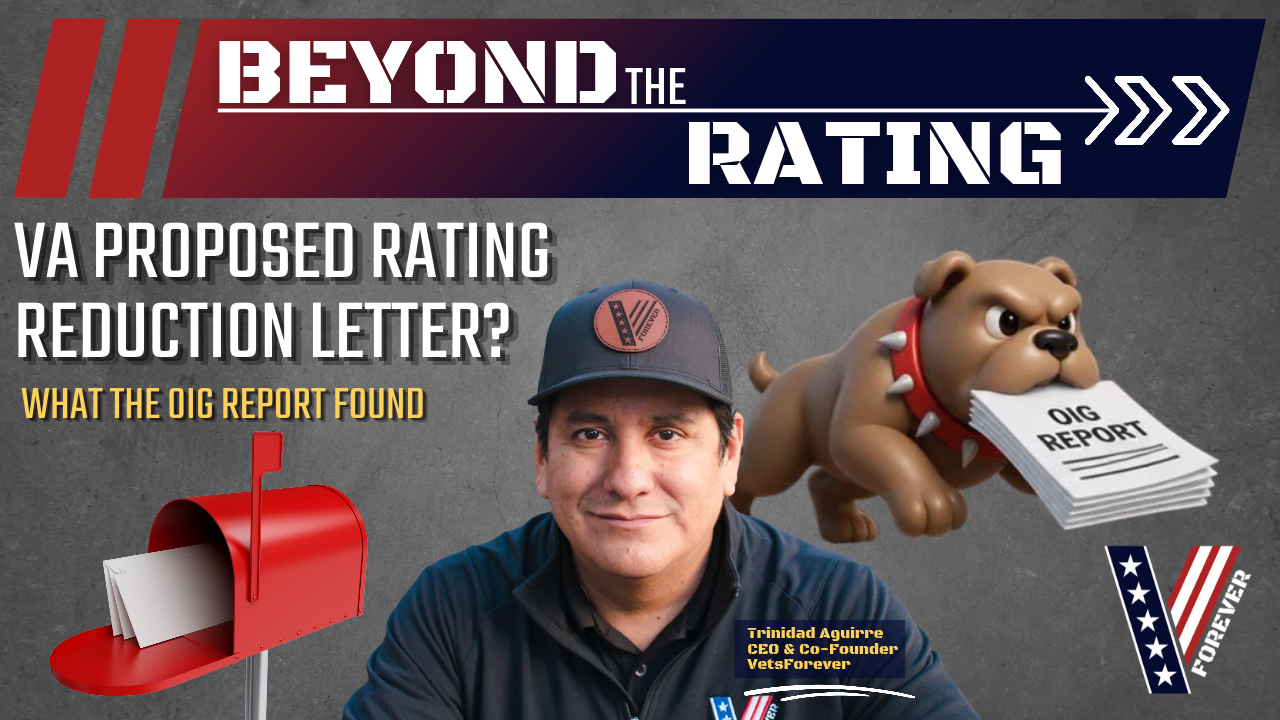 Featured image for “The VA’s Own Watchdog Found Errors in a Third of Rating Reduction Cases. Here Is What To Check In Your Letter.”